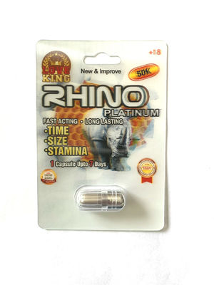 Rhino 8 Platinum 50000 Rhino Male Pills 24 Pills Rhino Tablets