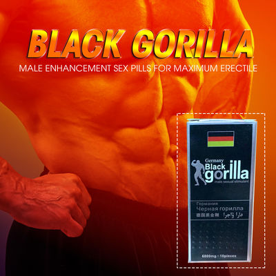 Black Gorilla Tablets Mens Erection Pills 1 Box 10 Pills